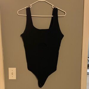 Abercrombie & Fitch Black Keyhole Bodysuit